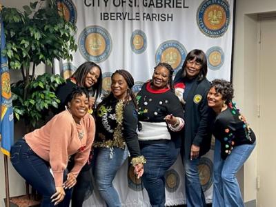 2021 City Hall Admin Ugly Christmas Sweater Day