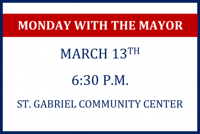 MONDAY WITH MAYOR