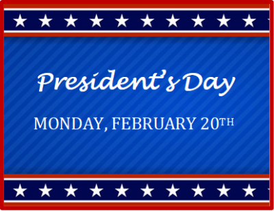 presidents day