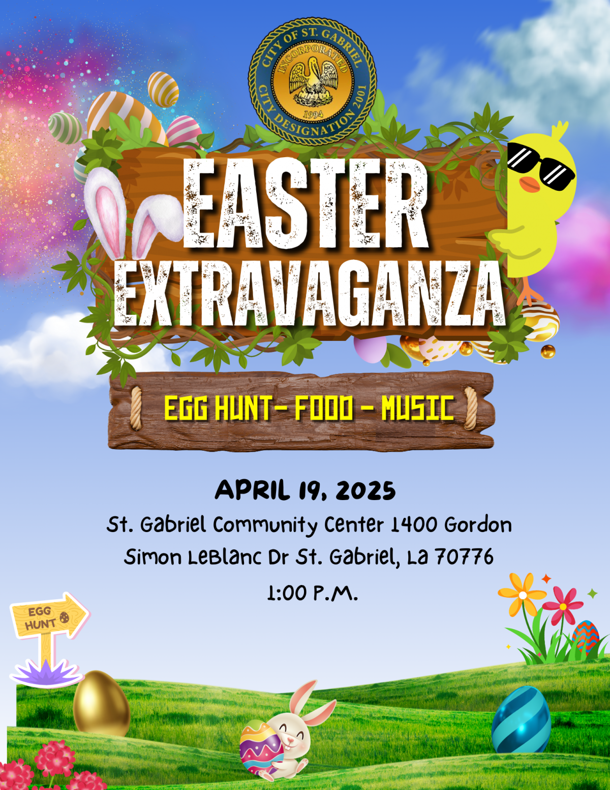 EASTER EVENT FLYER